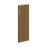 Дверь ДСП, правая Nova S В.Д-2 Пр 380x16x1109 (Венге Цаво)