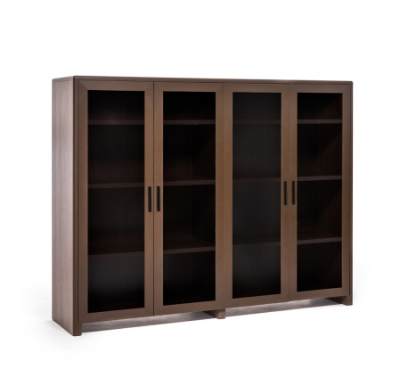 LEGNO Шкаф-витрина (ОРЕХ)