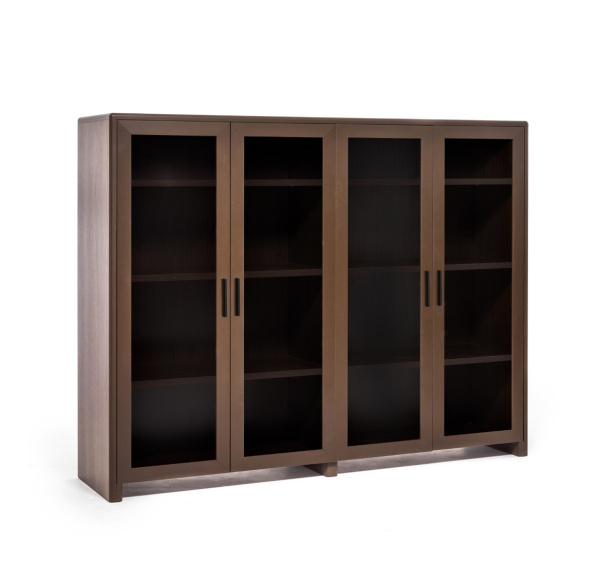 LEGNO Шкаф-витрина (ОРЕХ)