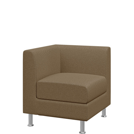 Диван Домино. Модуль угловой левый. (Модуль угловой левый sweet_brown)