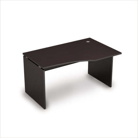 6С.023 Стол криволинейный (1400x900x750) (Венге)