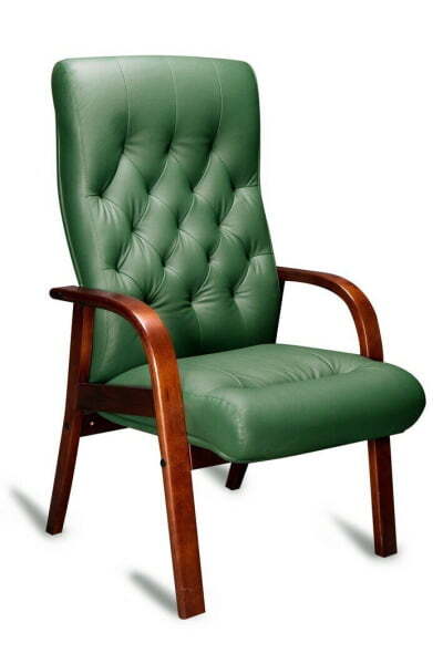 Кресло OXFORD AD кожа (Зеленый)