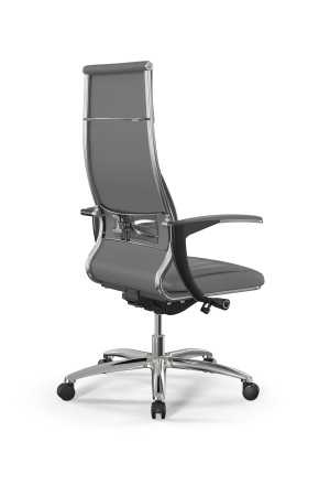 Кресло для руководителя Метта Samurai L1-11U - Infinity /Kc06/Wm06/U0mL-mL(M26.B31.G20.W03) (Серый)