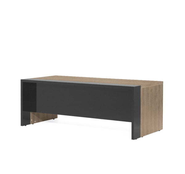 LAVA Стол для руководителя 200 (Гавана/Серый глянец)