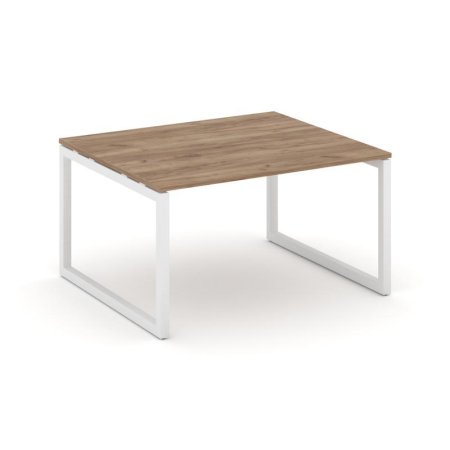 Стол переговорный SN-5O.SPRG-032.3 (1180х1180х750) (Дуб Табак/Металл Белый)