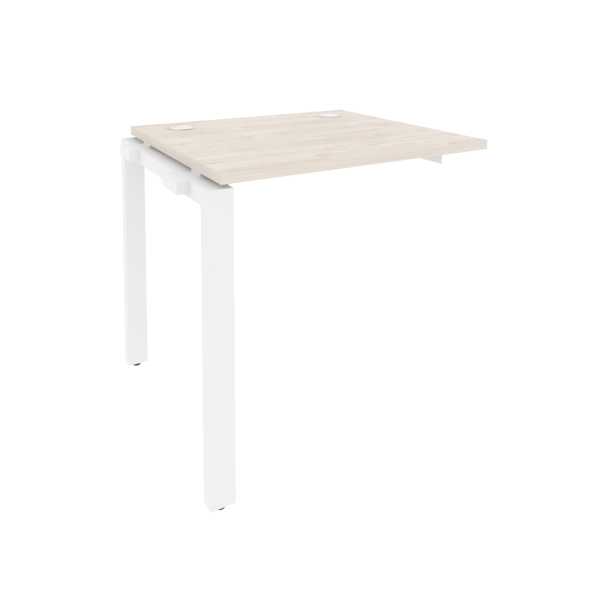 Наборный элемент рабочей станции на П-образном м/к Onix O.MP-1.NRS-0.7 780x720x750 (Денвер Светлый/Белый Металл)