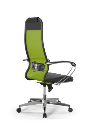 Кресло для руководителя Метта Sit 10 B1-115K - T+Extra /Um00/Wm12/K1cL(M09.B22.G18.W02) (Лайм | Черный)