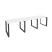 Рабочая станция на О-образном м/к Onix O.MO-RS-3.1.7 2940x720x750 (Тиквуд Темный/Белый Металл)