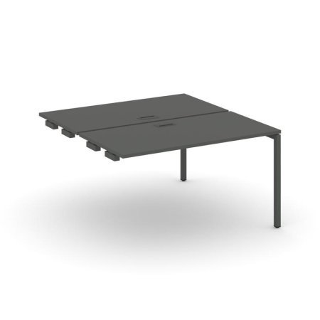Стол-приставка к опорным элементам SN-4P.DPRS-014 (1580х1432х750) (Антрацит/Металл Антрацит)