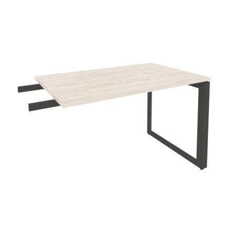 Брифинг-приставка на О-образном м/к Onix O.MO-BR-11 1180x720x750 (Денвер Светлый/Черный металл)