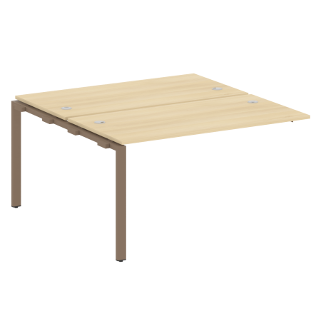 Проходной наборный элемент рабочей станции Metal System Style БП.ПРС-СП-2.3 1400x1475x750 (Акация/Мокко металл)