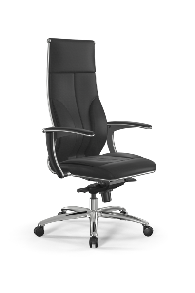 Кресло для руководителя Метта Samurai L1-11U - Infinity /Kc06/Wm06/U0mL-mL(M06.B31.G04.W03) (Черный)