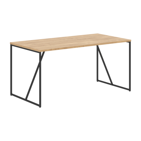 Стол рабочий LOFTIS LST 1580 1560х800х750 (Дуб БофордЧерный)