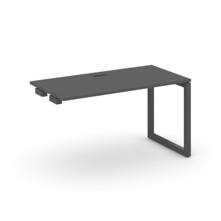 Стол-приставка к опорным элементам SN-5O.OPRS-024 (1580х800х750) (Антрацит/Металл Антрацит)