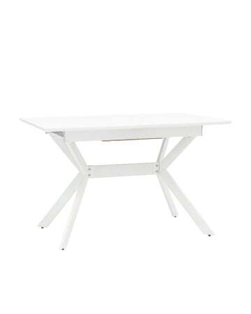 Стол обеденный Орландо раскладной 120-160*80 белый (Стол обеденный Орландо белый)