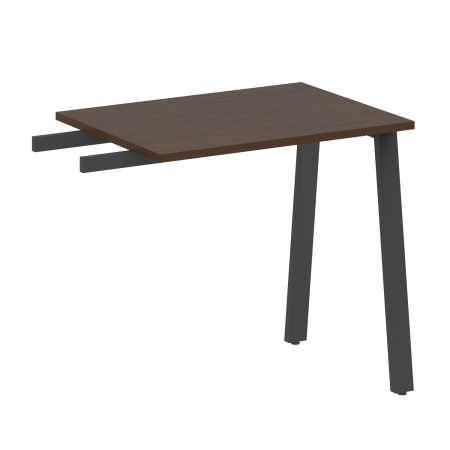 Приставной элемент Metal System Style БА.ПР-2 800x600x750 (Венге Цаво/Антрацит металл)