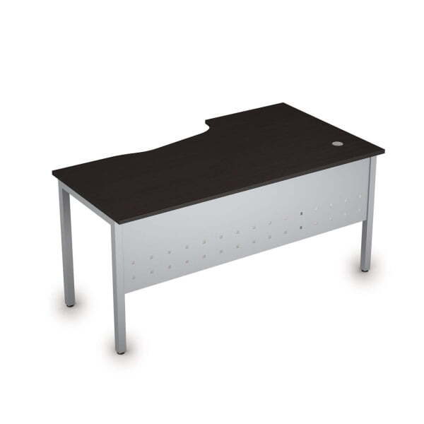 Стол письменный на металлокаркасе лев Стиль 2МК.120 1600x900x750 (ВенгеСерый)