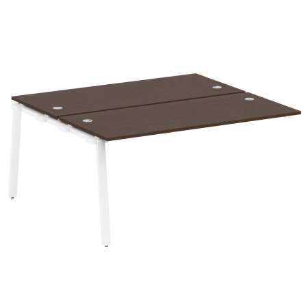 Проходной наборный элемент рабочей станции Metal System Style БА.ПРС-СП-2.4 1600x1475x750 (Венге Цаво/Белый металл)