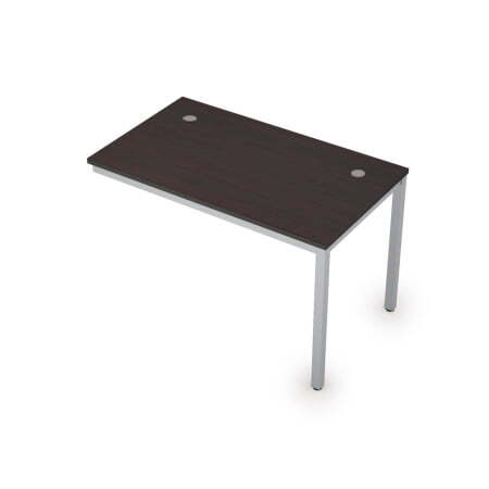 6МБК.178 Линейные бенч-системы, конечный модуль (1200x700x750) (Венге/Алюминий матовый)