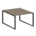 Рабочая станция Metal System Style БО.РАС-СП-2.2 1200x1475x750 (Дуб Наварра/Серый металл)