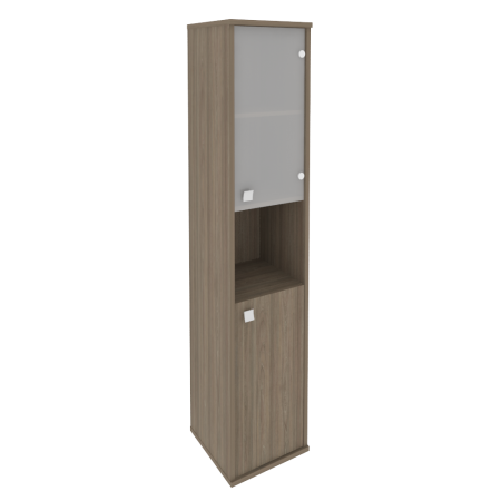 Шкаф высокий узкий, правый Style Л.СУ1.4Пр 412x410x1980 (Вяз Благородный)