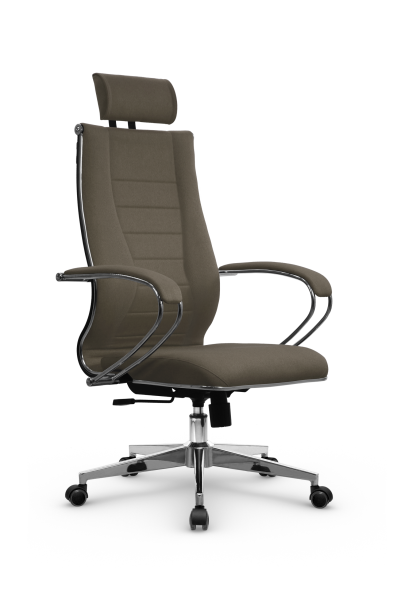 Кресло для руководителя Метта МЕТТА B 2m 34PF/подл.127/осн.004 (Коричневый)