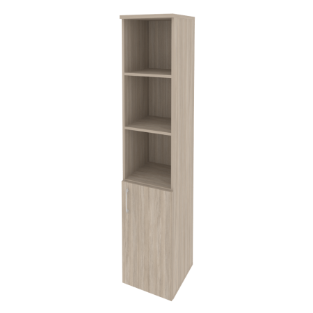 Шкаф высокий узкий правый Onix O.SU-1.1R 400x420x1977 (Дуб Аттик)