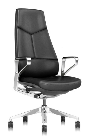 Офисное кресло Zen 01E Черный | Хром (Черный | Хром)