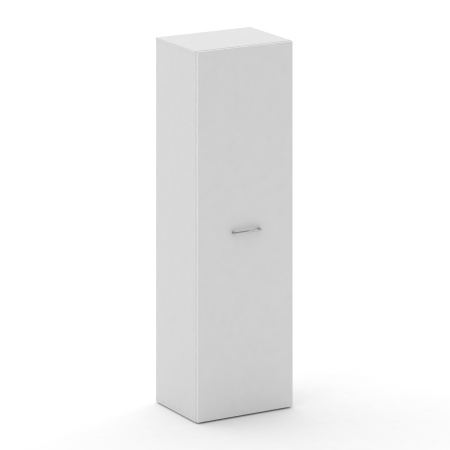 Гардероб узкий универсальный Cross CRU.GB-101 (600x460x2000) (Белый Бриллиант UM)