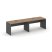 Рабочая станция 1 сторонняя SN-D.ORS-023 (2760х800х750) (Тиквуд Светлый/Антрацит)