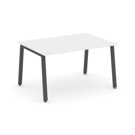 Стол переговорный SN-6A.SPRG-002.3 (1180х980х750) (Белый/Металл Антрацит)