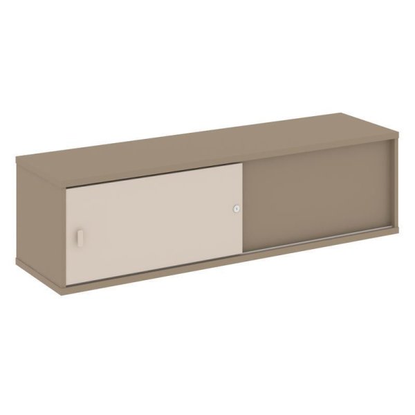 Надставка на 2 тумбы низкая ES.NN-4.2 (1500х410х410) (Латте/Капучино)