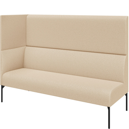 Диван Бридж. Модуль 3-местный правый высокий. (Модуль 3-местный правый высокий sweet_cream)