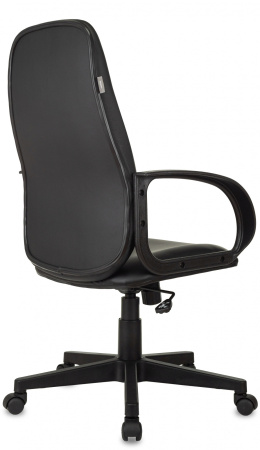 Кресло руководителя CH-808AXSN черный Or-16 эко.кожа крестов. пластик (Черный)