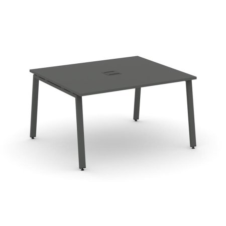 Стол переговорный SN-6A.SPRG-032 (1180х1180х750) (Антрацит/Металл Антрацит)