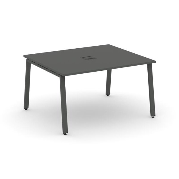 Стол переговорный SN-6A.SPRG-032 (1180х1180х750) (Антрацит/Металл Антрацит)