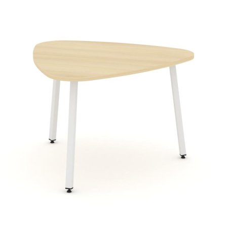 Стол переговорный SN-4.SPRG-71.3 (1200х1200х750) (Акация Лорка/Металл Белый)