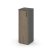 Шкаф средний узкий SN.STU.E-204(L) (400х400х1203) (Антрацит/Тиквуд Светлый)