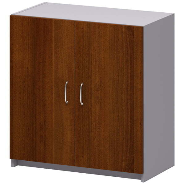 Офисный шкаф Бюджет 2550 716x349x753 (Орех французский)