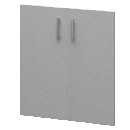 Двери для широких стеллажей Арго А-602.Ф 710x18x760 (Серый)