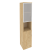 Шкаф высокий узкий левый Onix O.SU-1.4RL 400x420x1977 (Тиквуд Светлый)