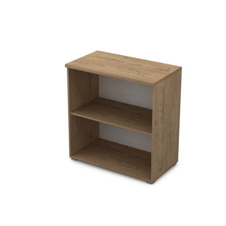 9Ш.023 Стеллаж низкий (800x450x845) (Teakwood)