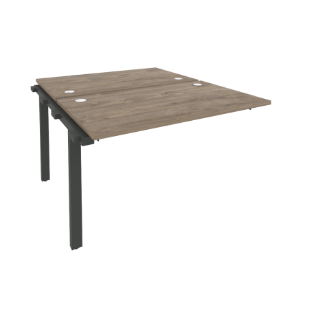 Наборный элемент рабочей станции на м/к Onix O.M-2.NRS-2.7 1180x1475x750 (Тиквуд Темный/Черный металл)