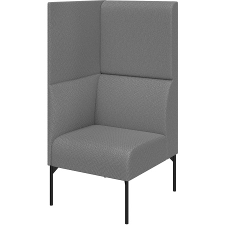 Диван Бридж. Модуль 1-местный правый высокий. (Модуль 1-местный правый высокий sweet_grey)