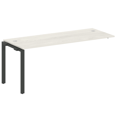 Проходной наборный элемент рабочей станции Metal System Style БП.ПРС-СП-1.5 1800x720x750 (Дуб Наварра/Антрацит металл)