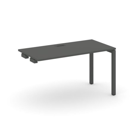 Стол-приставка к опорным элементам SN-5P.OPRS-004 (1580х600х750) (Антрацит/Металл Антрацит)