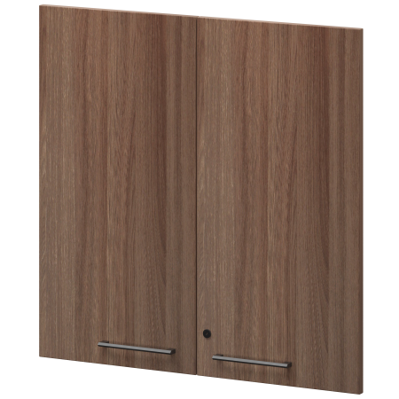 Фасады верхние Кортез KZF-28V 784x18x780 (Темный шимо/Графит)