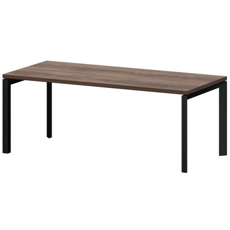 Стол руководителя на металлокаркасе Акцент КТМ-20.38 2000x900x750 (Лагос)