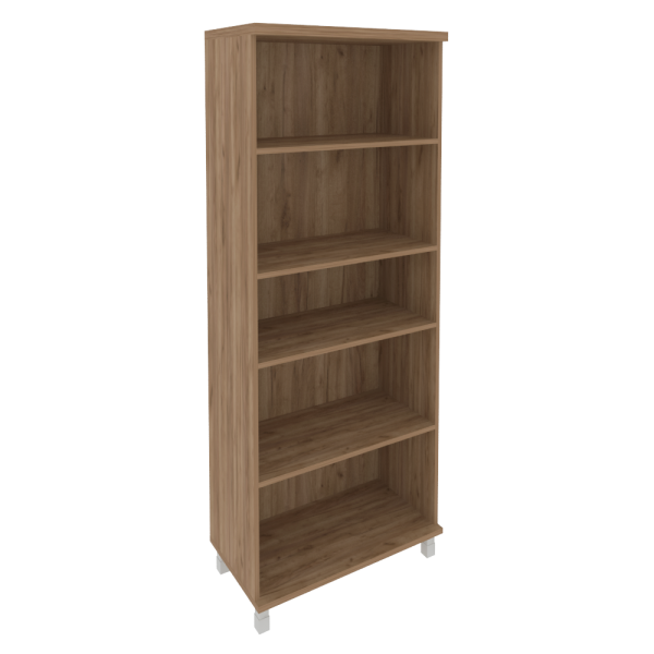 Стеллаж широкий высокий First KST-1 800x430x2060 (Дуб Табак)