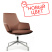 Стул офисный Spell-ST C1719 Светло-коричневый (Светло-коричневый)
